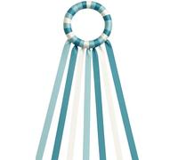 Set de 16 Rubans prêt à l'emploi pour Bouquet de Mariée, jeu du ruban, lancer de bouquet, Accessoire de Mariage, Rubans pour Bouquets, wedding ribbon set, ready to use, bouquet toss game (BLEU/BLUE)