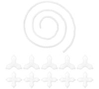 Set de 170 pièces d’armature pour poupée, avec connecteurs X et Y, articulations à rotule flexibles de 9 mm, cadre DIY en plastique pour peluches, ours et figurines