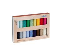 Set de 18 Bobines de Fils à Coudre Mettler Séralon : Qualité Supérieure pour Vos Projets Créatifs(...) - Multicolore Multicolore