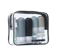 Set de 18 Bouteilles de Voyage en Silicone - Approuvé TSA Contenant Voyage- Antifuite et Pratiques pour Shampoing et Liquides - Kit de Flacon Voyage Silicone Contenant Voyage