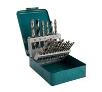 Set de 18 forets mixtes MAKITA D-47173 - bois, métal, maçonnerie