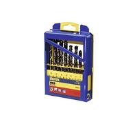 Coffret métal de 19 forets à métaux HSS COBALT - Ø 1 à 10 mm par 1/2 mm