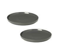 Set de 2 assiettes à dessert Pilar H 1,8cm / Ø 20cm