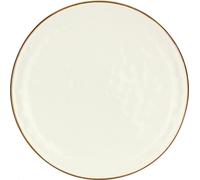 Set de 2 assiettes à pizza 33 cm Ivoire Rose & Tulipani Concerto