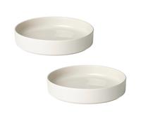 Set de 2 assiettes creuses Pilar H 4cm / Ø 20cm