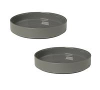 Set de 2 assiettes creuses Pilar H 4cm / Ø 20cm