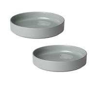 Set de 2 assiettes creuses Pilar H 4cm / Ø 20cm
