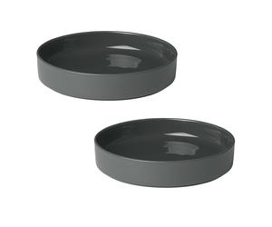 Set de 2 assiettes creuses Pilar H 4cm / Ø 20cm