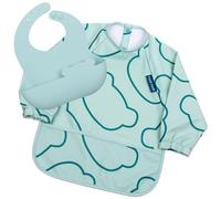 Set de 2 bavoirs Bleu