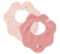 Set de 2 bavoirs fairy flowers-pink blush