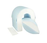 Set De 2 Blocks En Mousse Blanc, Bleu (Pastel)