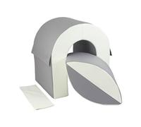 Set de 2 blocs en mousse blanc gris
