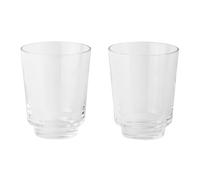 Set de 2 boires du verre 30cl Raise H 10.5 x Ø 5.3cm