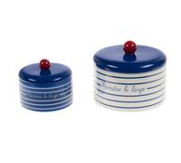 Set de 2 boîtes Marinière Amadeus