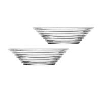 Set de 2 bol en verre Aino Aalto 165mm H x Ø 4.3x16.5cm