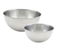 Set de 2 bols à mixer en inox 20,5 et 25 cm Fackelmann Basic Inox G