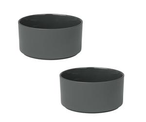 Set de 2 bols M Pilar H 7cm / Ø 14cm