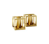 Set de 2 bougeoir Kubus Micro LxWxH 3.5x3.5x3.65cm