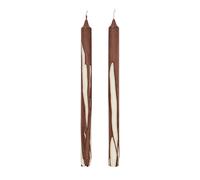 Set de 2 bougies en bâton Dryp H x Ø 30x2.2cm