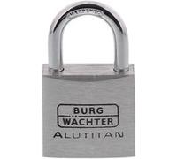 Burg Wächter Cadenas 36151, 30 mm, aluminium, fermeture universelle, serrure à clé