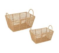 Set de 2 caisses ""Eugène"" L30/35cm - Atmosphera Créateur d'intérieur