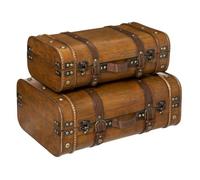 Atmosphera - Set de 2 cantines - Bois