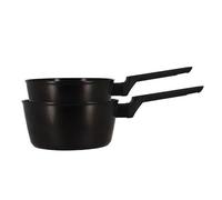 Set de 2 casseroles - MENASTYL - 6020298 - Aluminium - 18 et 20 cm - Tous feux dont induction