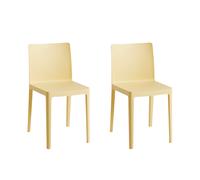 Set de 2 chaises Élémentaire WxHxD 42x79.5x49.5cm