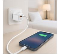 Set de 2 chargeurs USB, allume-cigare & secteur