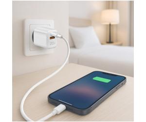 Set de 2 chargeurs USB, allume-cigare & secteur