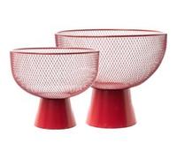 Set de 2 coupes rouges - Amadeus - Rouge - Métal