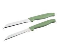Set de 2 couteaux à légumes 19 cm Nirosta Elemental Vert