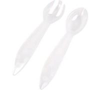 Set de 2 Couverts Bébé "Cuillère & Fourchette" 13cm Transparent