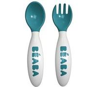 Set de 2 couverts ergonomiques 2ème âge Bleu Bleu, BLUE G