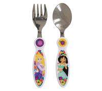SET DE 2 COUVERTS METALLIQUES DISNEY PRINCESS BRAVE AND BOLD