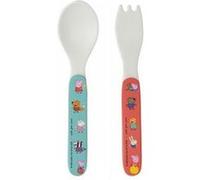 Set de 2 couverts Peppa Pig Multicolore G