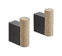 Set de 2 crochet mural Attach WxHxD 2,1x6,3x5,1cm