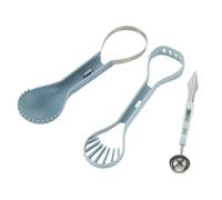 Set de 2 : Cuillère à Boules de Fruits + Cuillère Parisienne,L'Outil à Boules en Acier Inoxydable pour les Fruits - Outil Culinaire Multifonction pour Camping Fêtes Maison