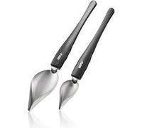 Set de 2 cuillères à décorer Kulinari - Gefu - Argent - Inox G