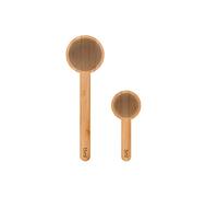 Set de 2 cuillères en bois à doser 5ml - 15ml Pebbly