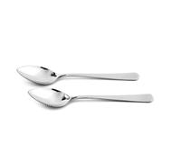 Weis 14929 Cuillères à Pamplemousse Acier Inoxydable Argent 16 x 3 x 2 cm Set de 2
