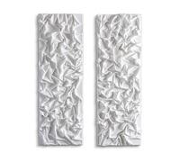 Set de 2 décoration murale 3D 40x120cm SAHAVA Dune 1 Long WxH 40x120cm