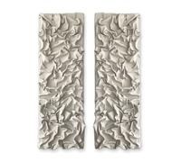 Set de 2 décoration murale 3D 40x120cm SAHAVA Dune 1 Long WxH 40x120cm