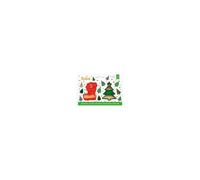 Set de 2 découpoirs 3D Emporte pièces et poussoirs en plastique Sapin et Botte 8 / 6 cm Decora