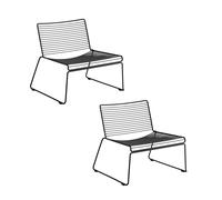 Set de 2 fauteuils Hee Lounge WxHxD 72x67x67cm