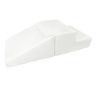 Set de 2 grands blocs en mousse blanc Blanc G