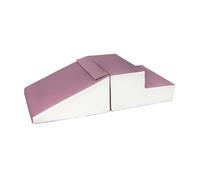 Set de 2 grands blocs en mousse blanc violet Violet G