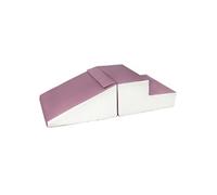 Set de 2 grands blocs en mousse blanc violet