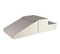 My Velinda – Set de 2 grands blocs en mousse pour crèches et maternelles – Blanc/Gris