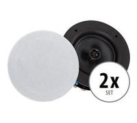 Set de 2 haut-parleurs intégrés à 2 voies McGrey ACS-660 WH high end tissé 240 Watt G